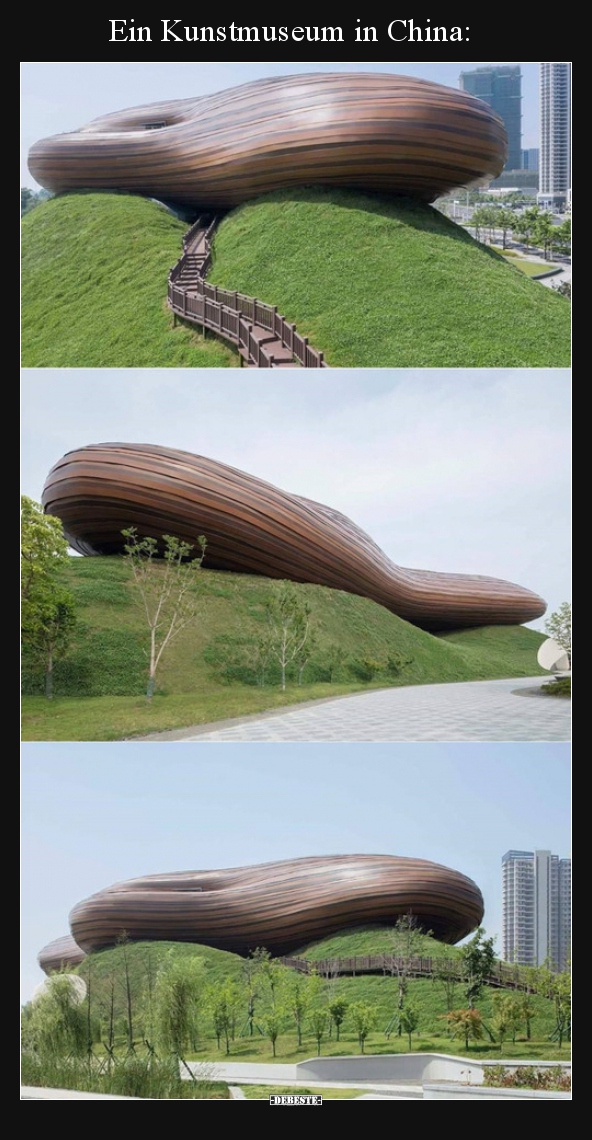 Ein Kunstmuseum in China..
