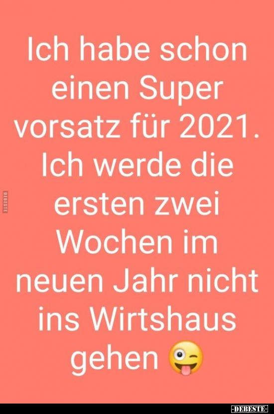 Ich habe schon einen Super vorsatz für 2021.. - Lustige Bilder | DEBESTE.de