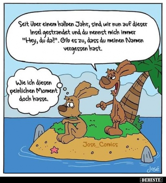 Seit über einem halben Jahr, sind wir nun auf dieser Insel.. - Lustige Bilder | DEBESTE.de