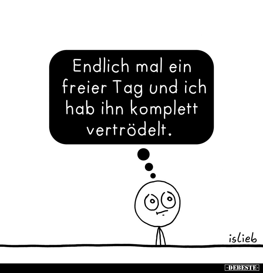 Endlich mal ein freier Tag und ich hab ihn komplett vertrödelt.