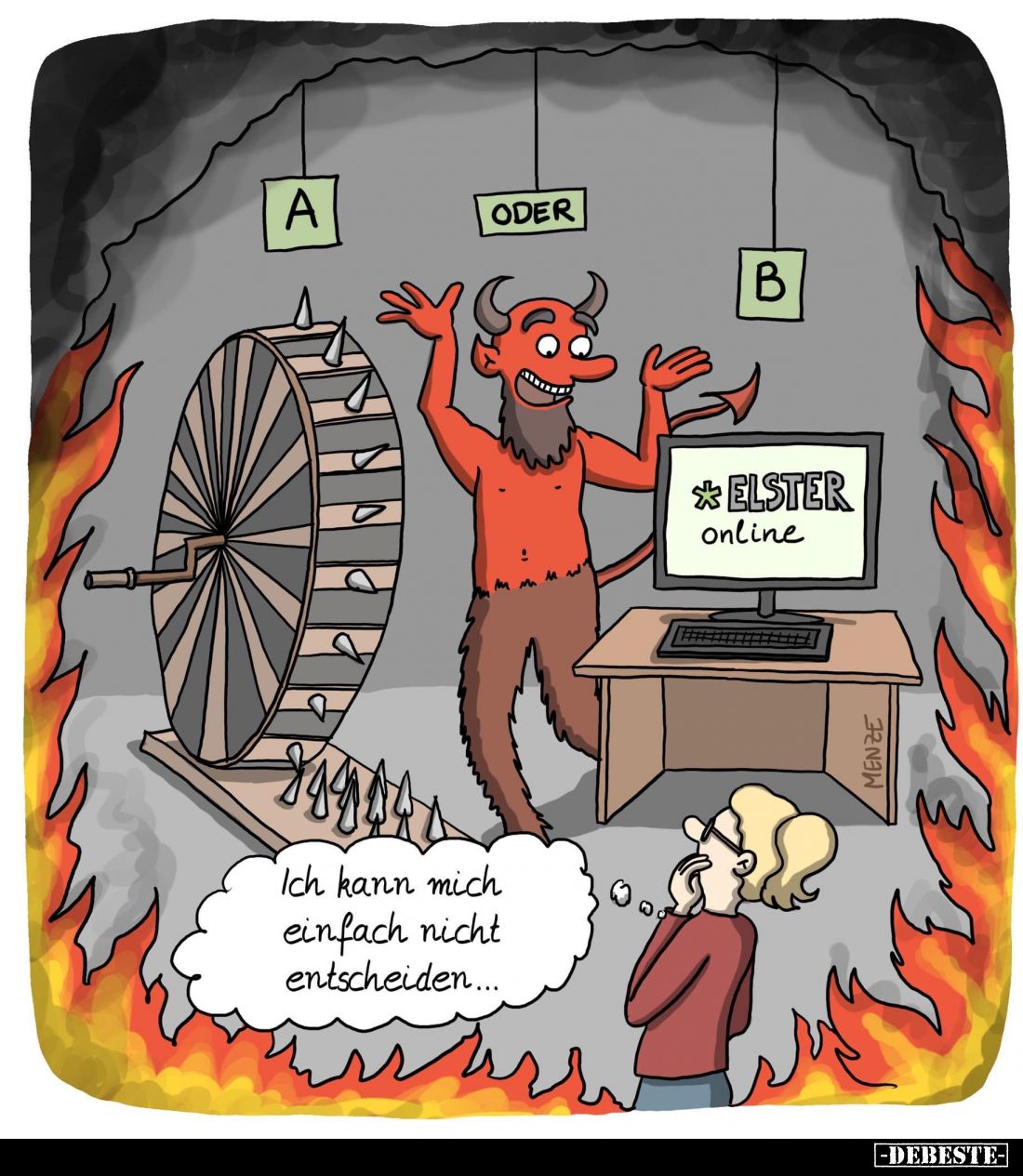 Ich kann mich einfach nicht entscheiden..