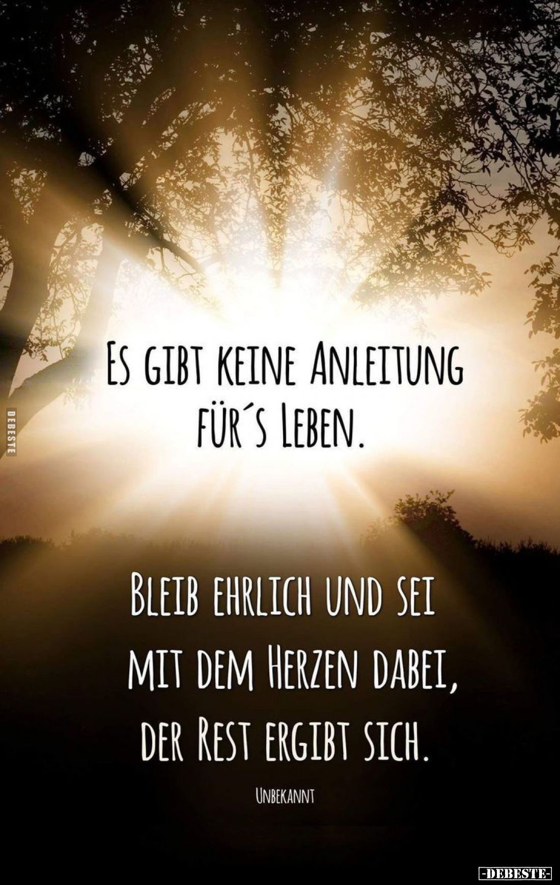 Es gibt keine Anleitung für's Leben.... - Lustige Bilder | DEBESTE.de