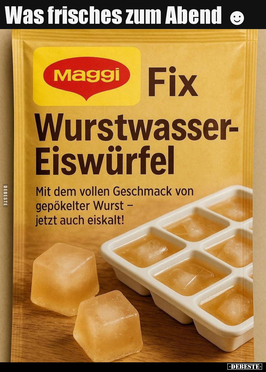 Was frisches zum Abend.