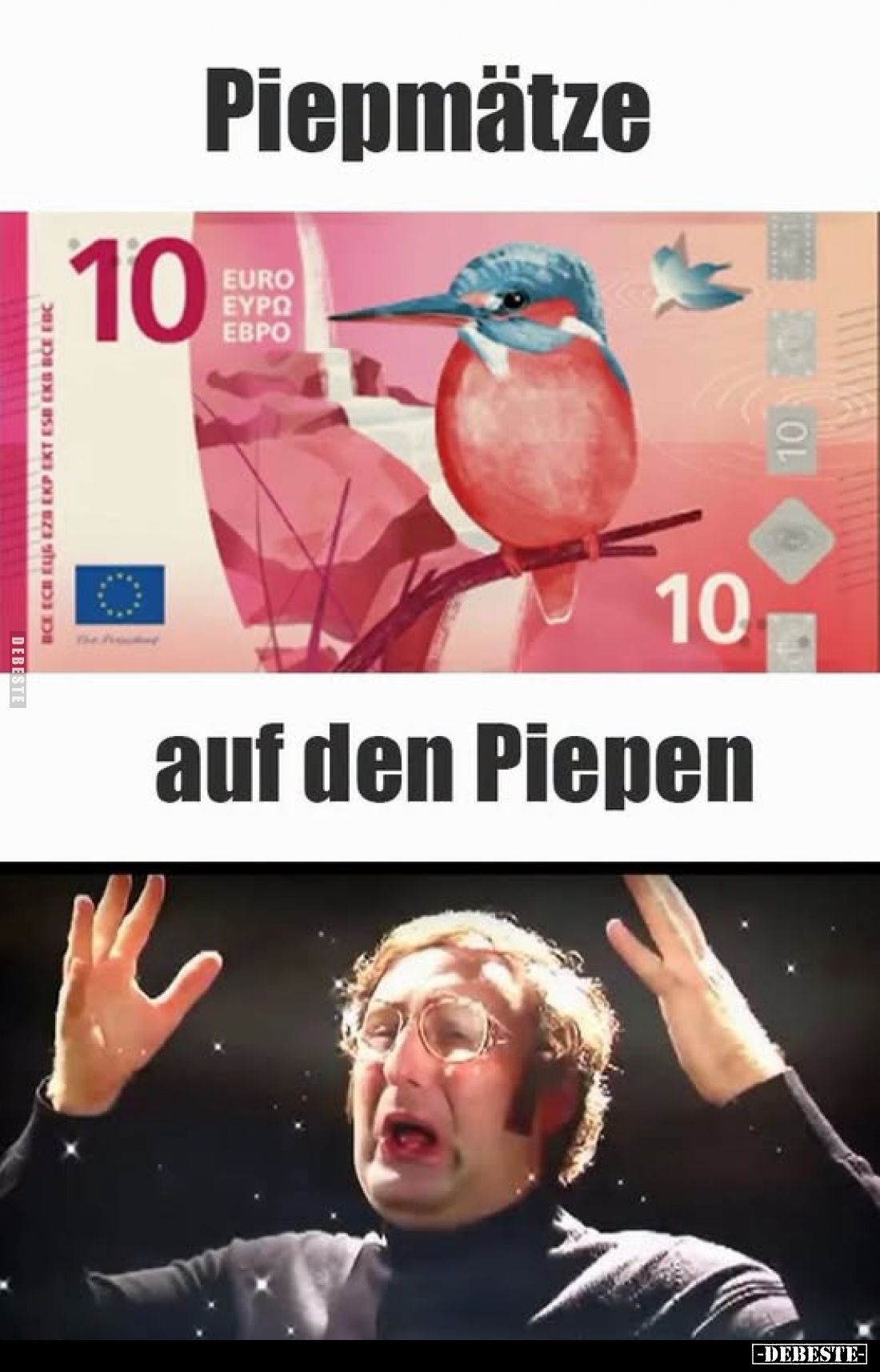 Piepmätze
auf den Piepen