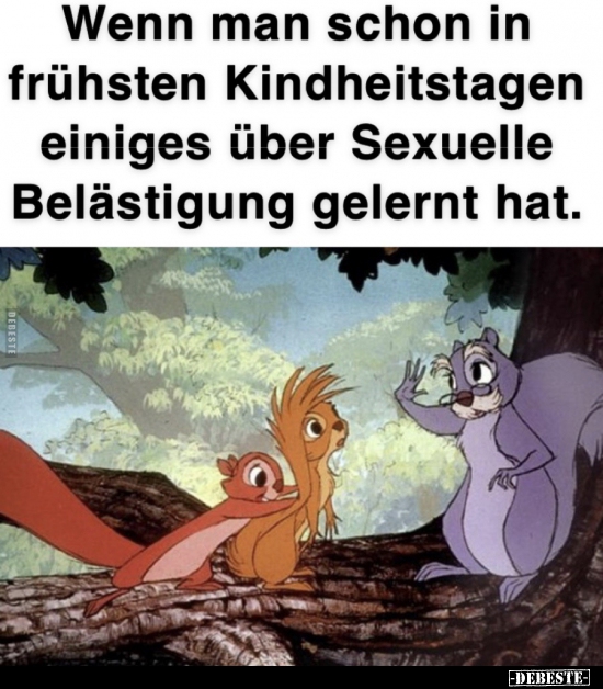 Wenn man schon in frühsten Kindheitstagen einiges über.. - Lustige Bilder | DEBESTE.de