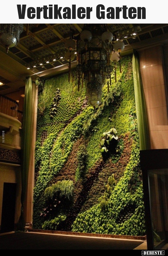 Vertikaler Garten..