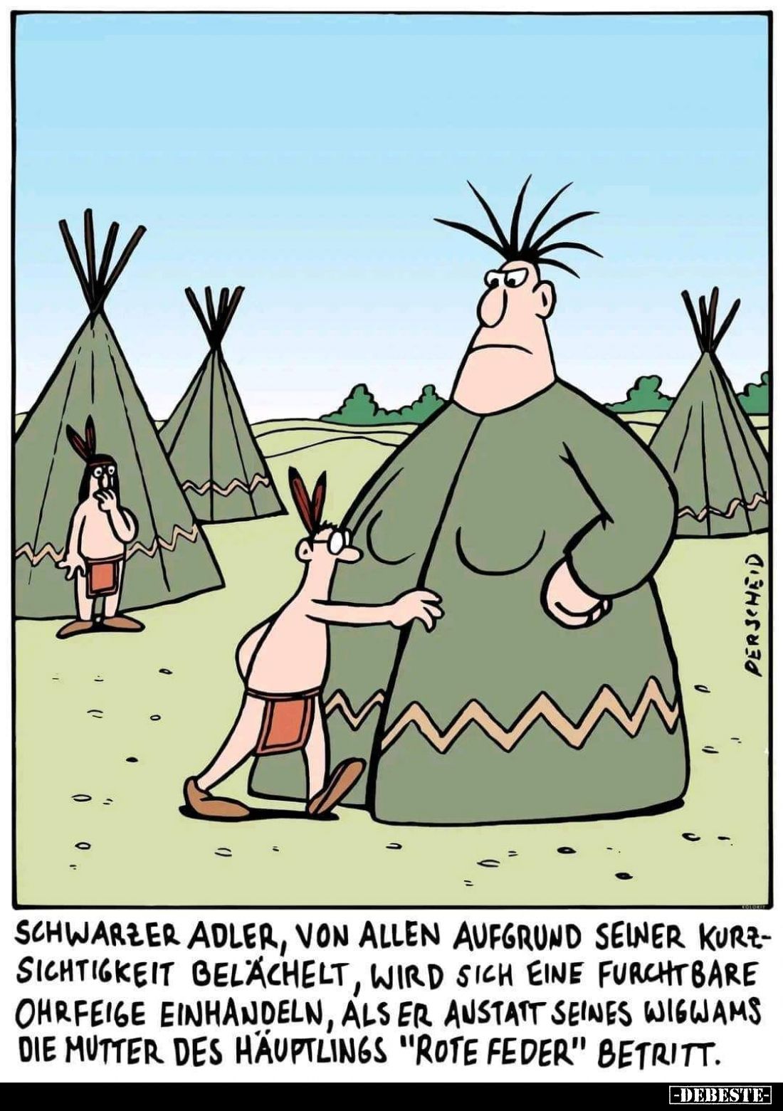 Schwarzer Adler, von allen aufgrund seiner Kurzsichtigkeit belächelt, wird sich eine furchtbare Ohrfeige einhandeln, als er A...