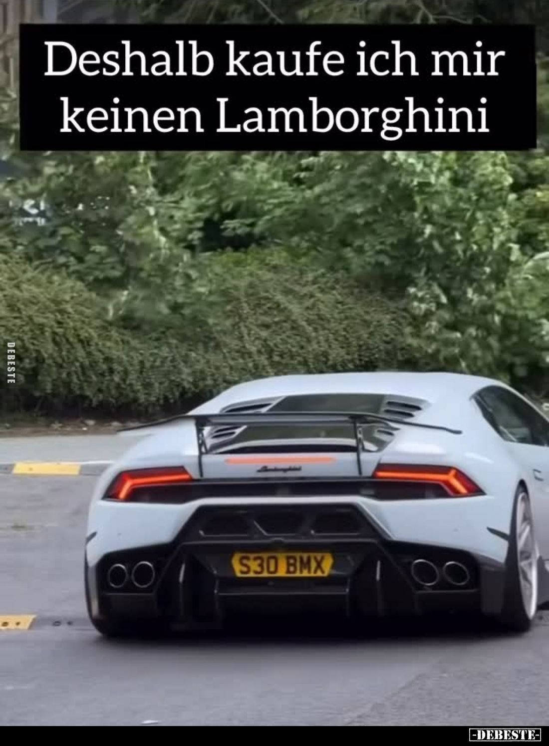 Deshalb kaufe ich mir keinen Lamborghini.
