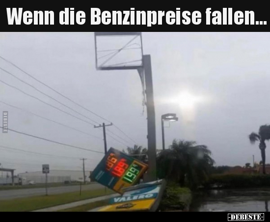 Wenn die Benzinpreise fallen... - Lustige Bilder | DEBESTE.de