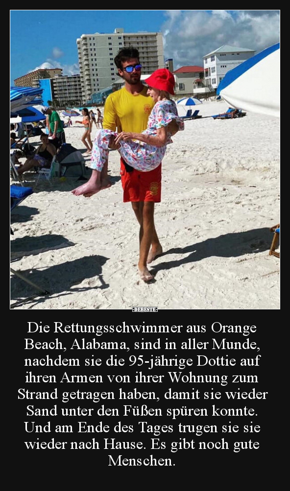 Die Rettungsschwimmer aus Orange Beach, Alabama, sind in.. - Lustige Bilder | DEBESTE.de