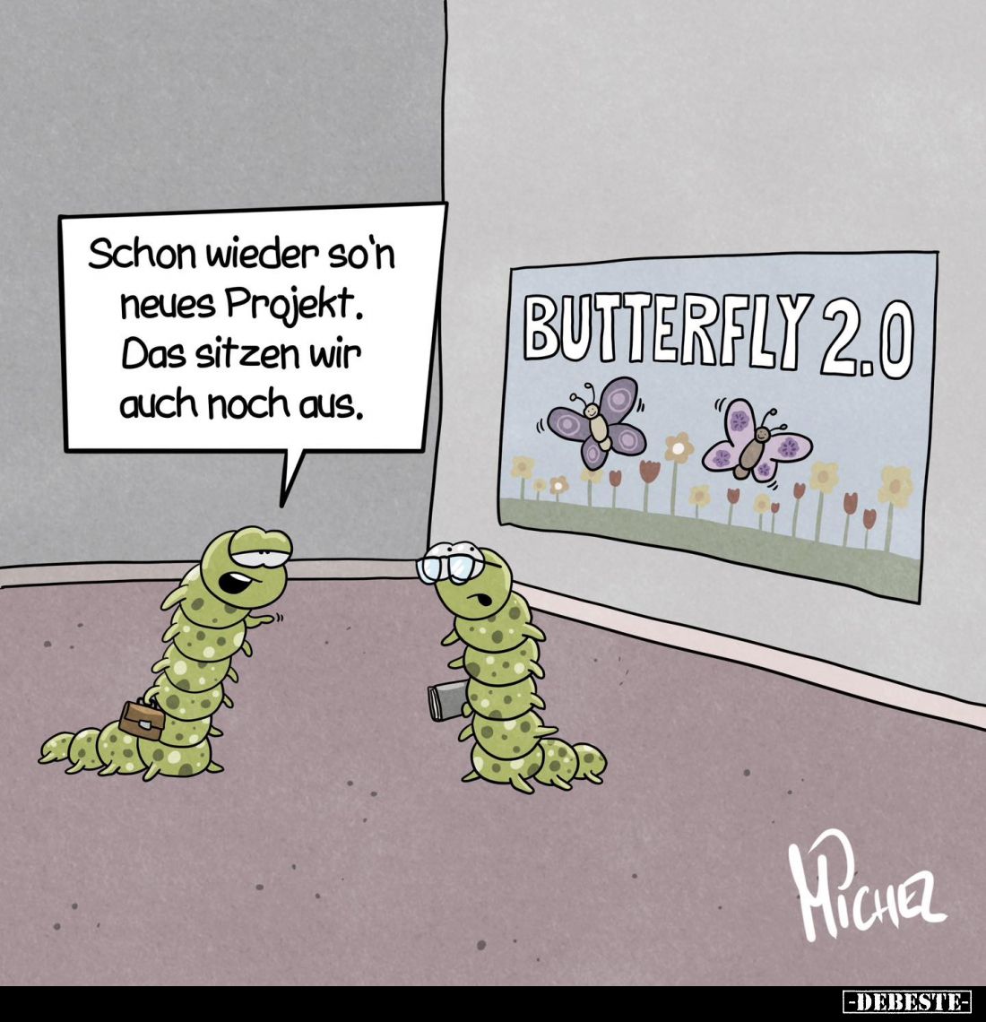 Schon wieder so'n neues Projekt. Das sitzen wir auch noch aus.