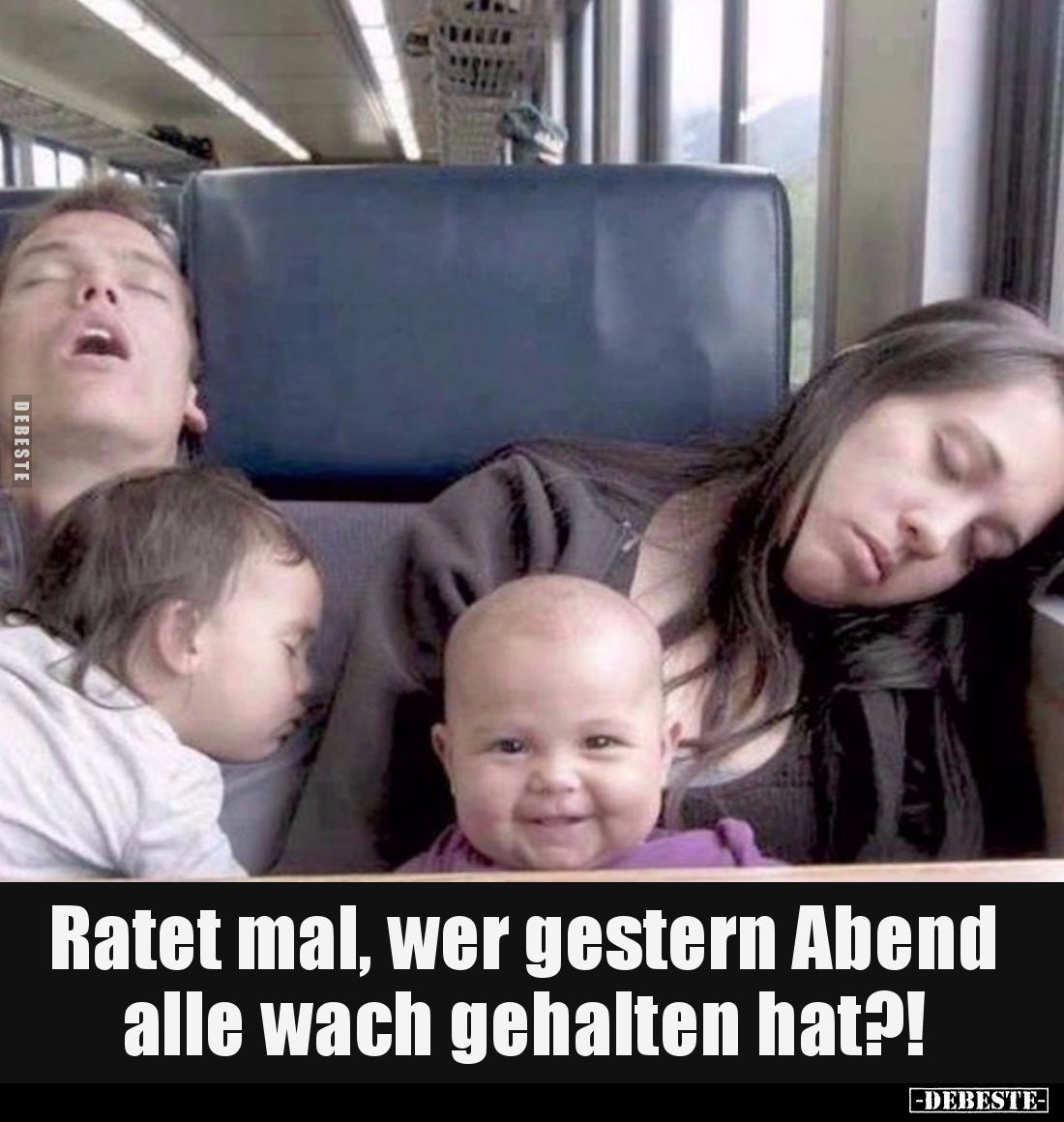 Ratet mal, wer gestern Abend alle wach gehalten hat...?!