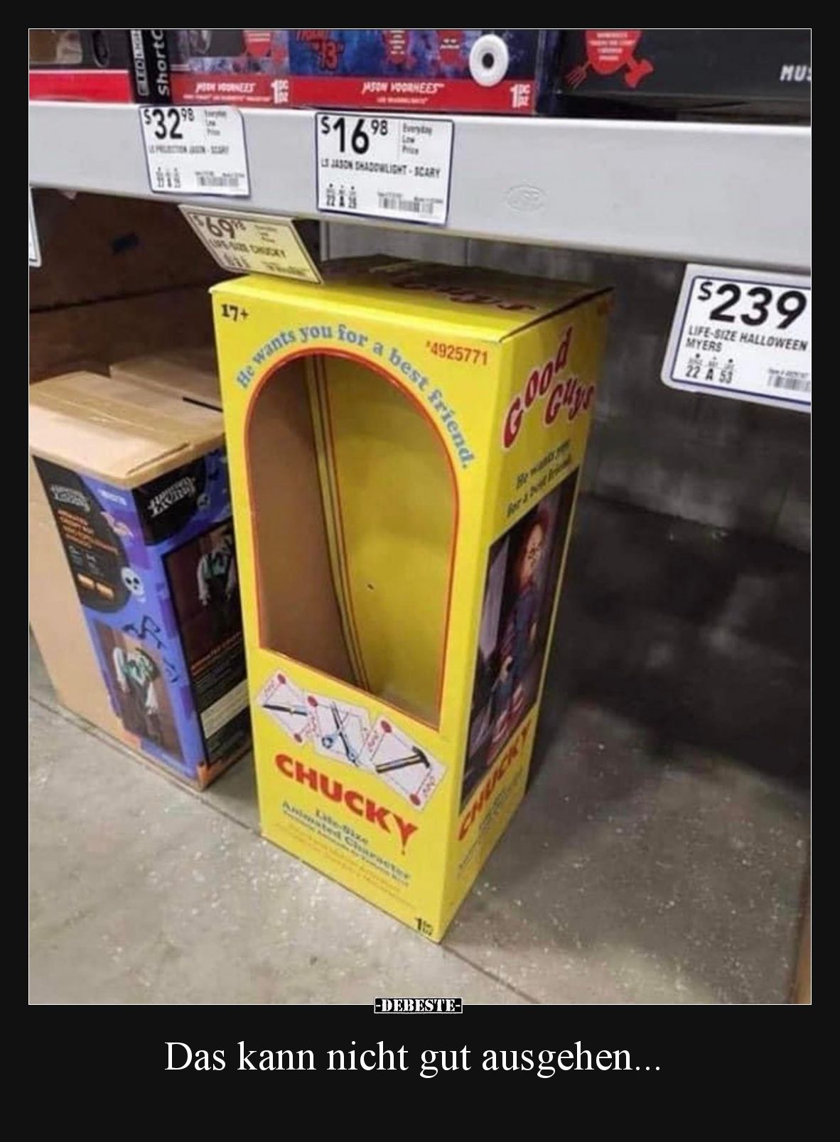 Das kann nicht gut ausgehen.