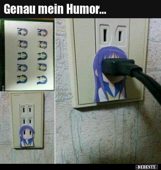 Genau mein Humor...