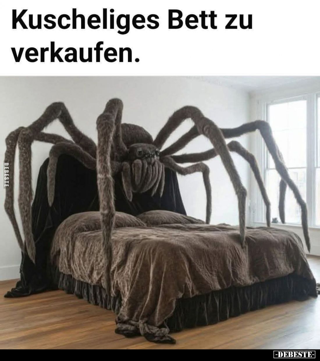 Kuscheliges Bett zu verkaufen.