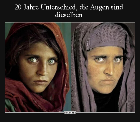 20 Jahre Unterschied, die Augen sind dieselben.. - Lustige Bilder | DEBESTE.de