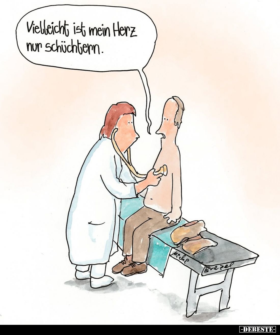 Vielleicht ist mein Herz nur schüchtern.