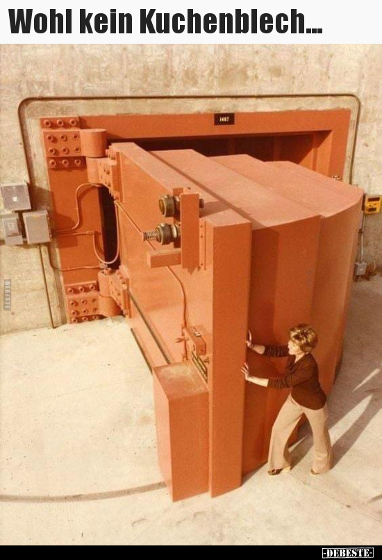 Wohl kein Kuchenblech