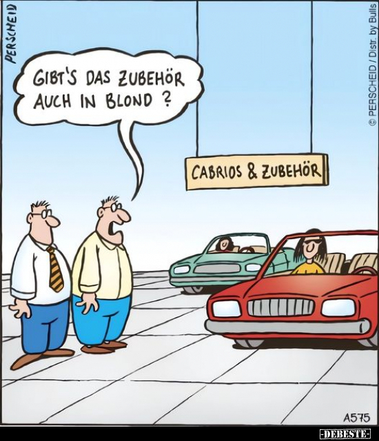 Gibt's das Zubehör auch in blond ?.. - Lustige Bilder | DEBESTE.de