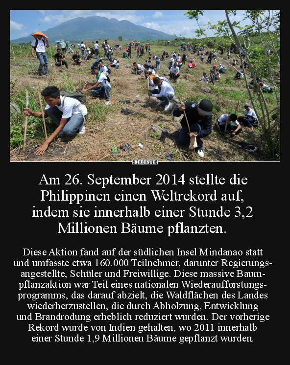 Am 26. September 2014 stellte die Philippinen.. - Lustige Bilder | DEBESTE.de