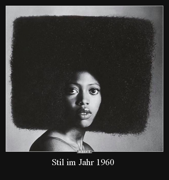 Stil im Jahr 1960..