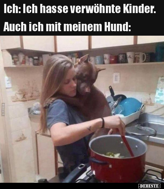 Ich: Ich hasse verwöhnte Kinder...