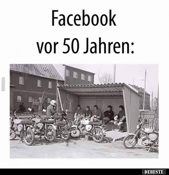 Facebook vor 50 Jahren... - Lustige Bilder | DEBESTE.de