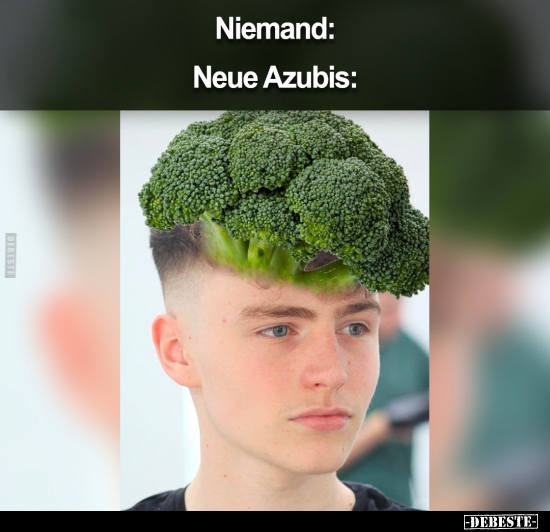 Niemand: - Neue Azubis.. - Lustige Bilder | DEBESTE.de