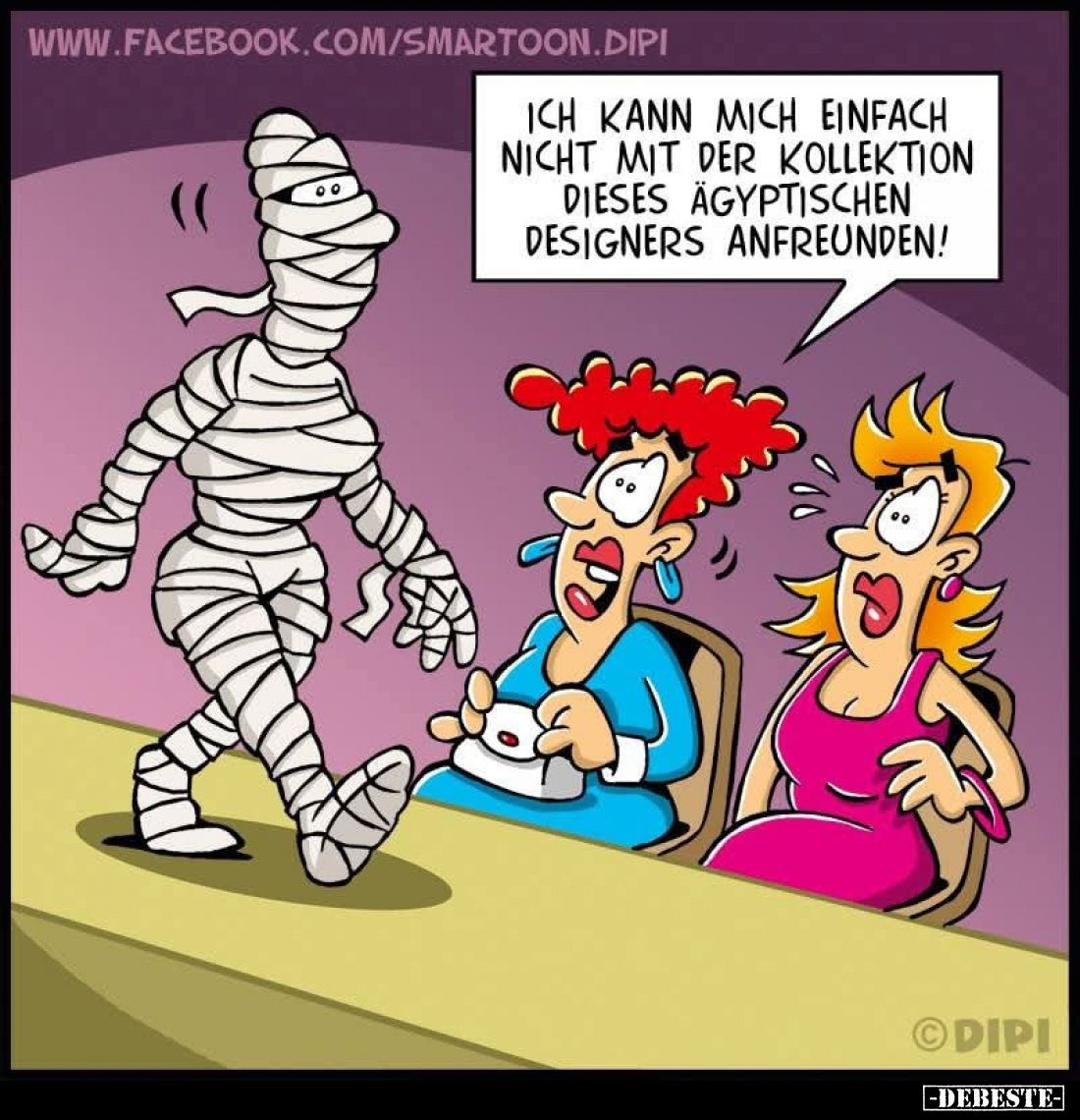 Ich kann mich einfach nicht mit der Kollektion dieses ägyptischen Designers anfreunden!