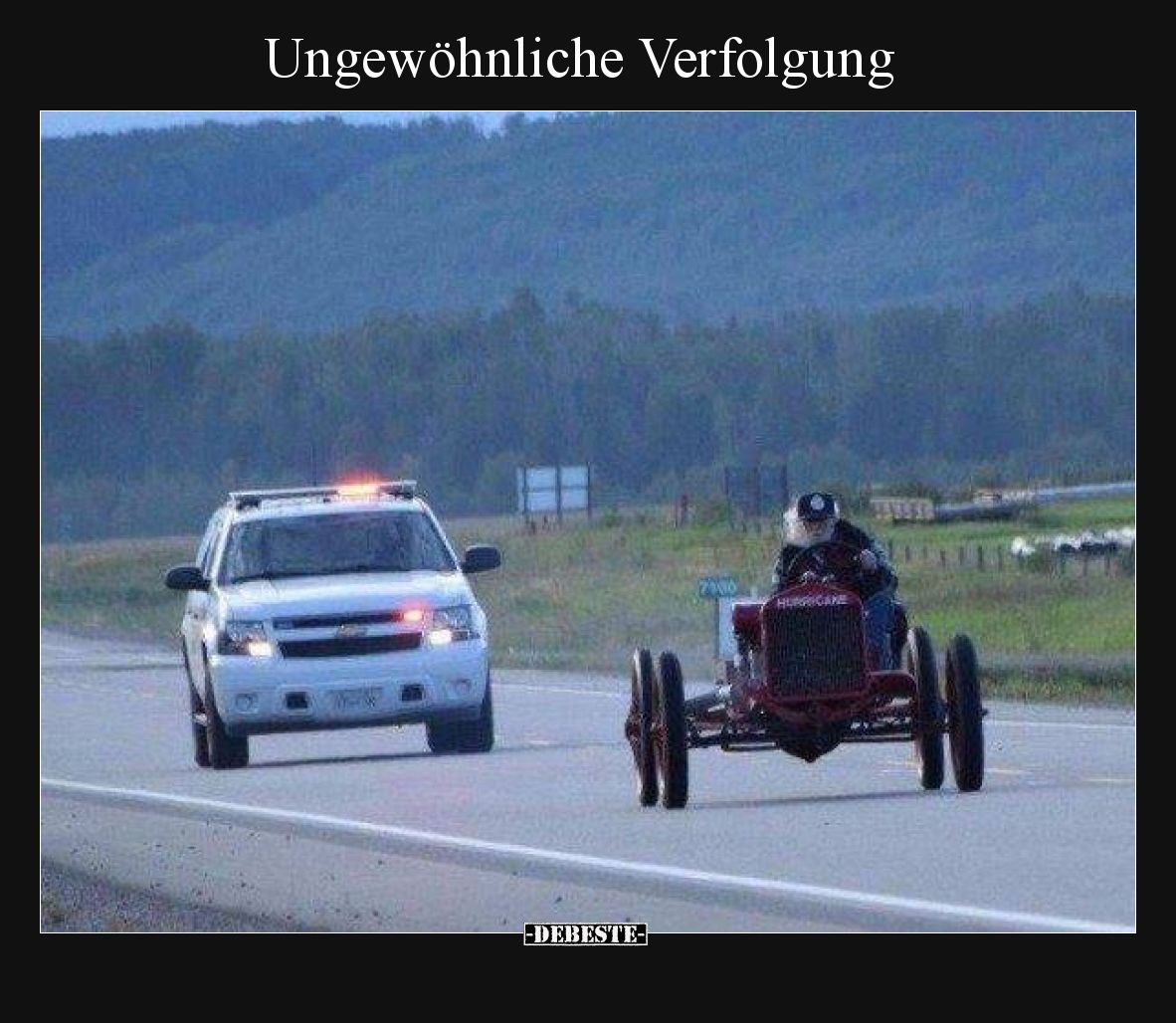 Ungewöhnliche Verfolgung