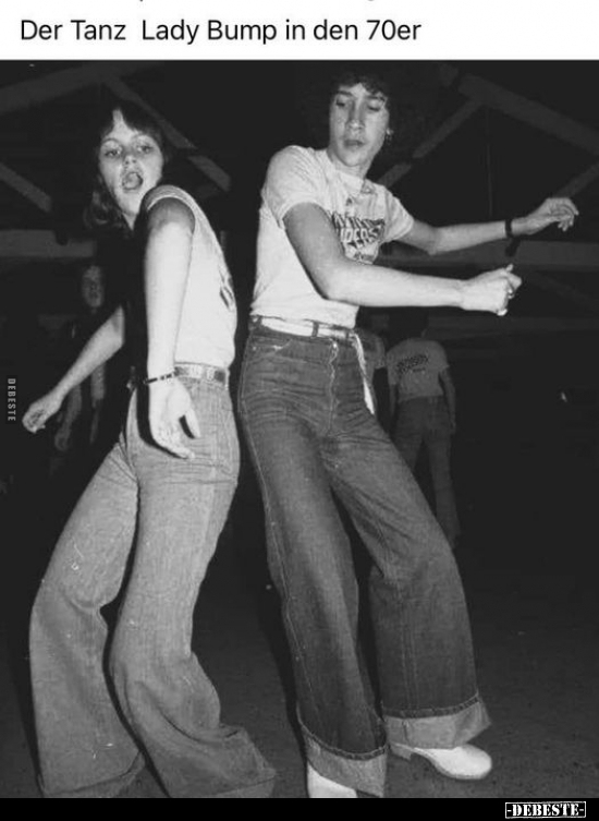Der Tanz Lady Bump in den 70er... - Lustige Bilder | DEBESTE.de