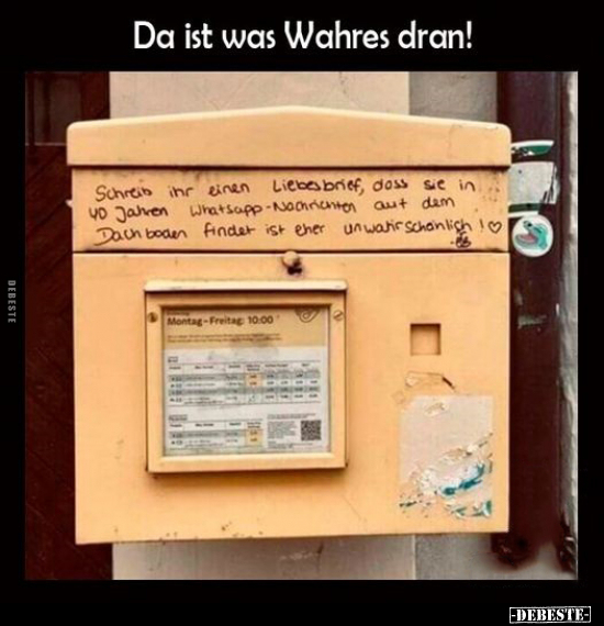 Da ist was Wahres dran!.. - Lustige Bilder | DEBESTE.de