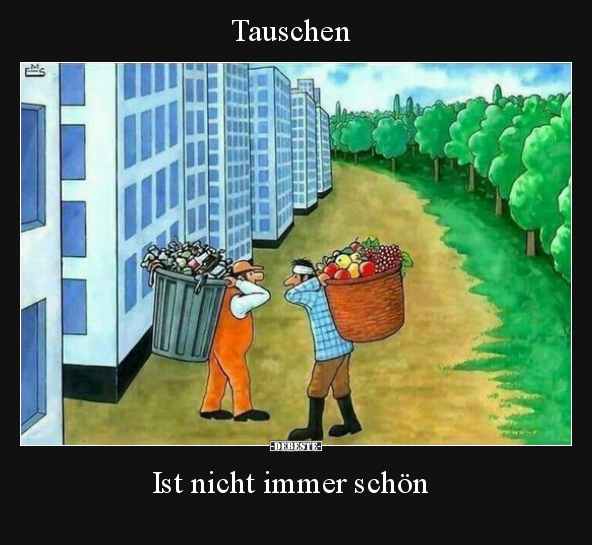 Tauschen - Lustige Bilder | DEBESTE.de