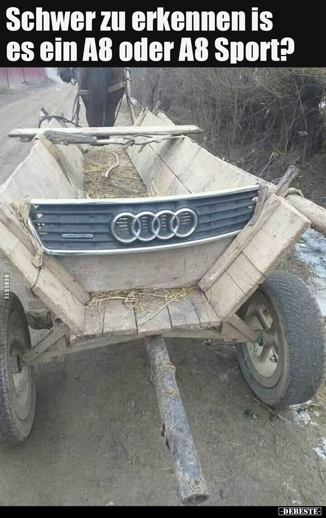 Schwer zu erkennen is es ein A8 oder A8 Sport?
