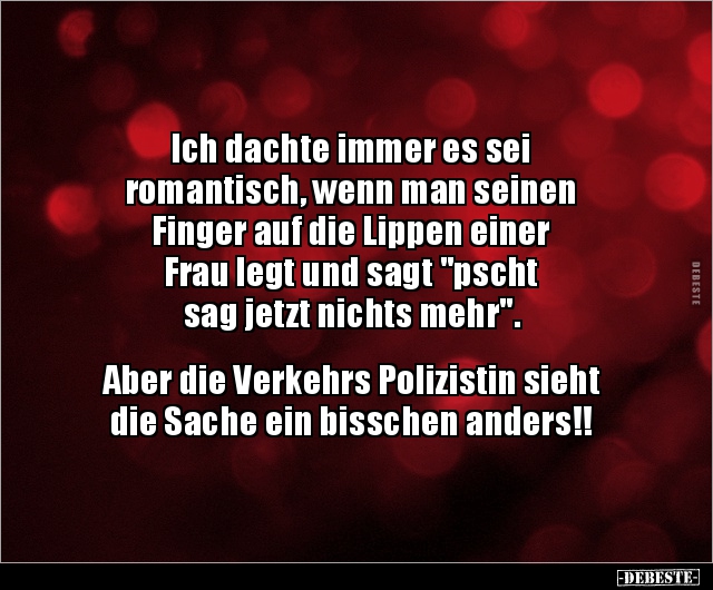 Ich dachte immer es sei romantisch, wenn man seinen.. - Lustige Bilder | DEBESTE.de