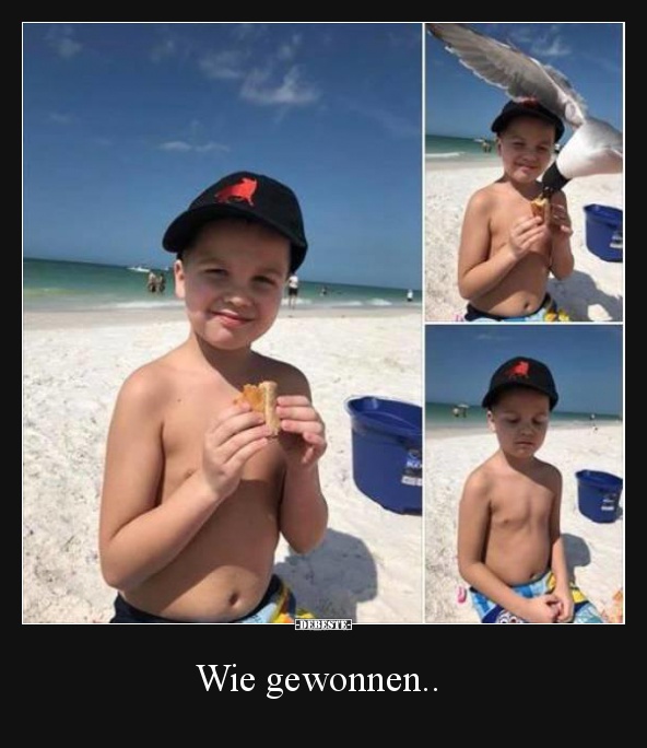 Wie gewonnen..