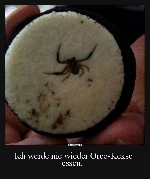 Ich werde nie wieder Oreo-Kekse essen.. - Lustige Bilder | DEBESTE.de