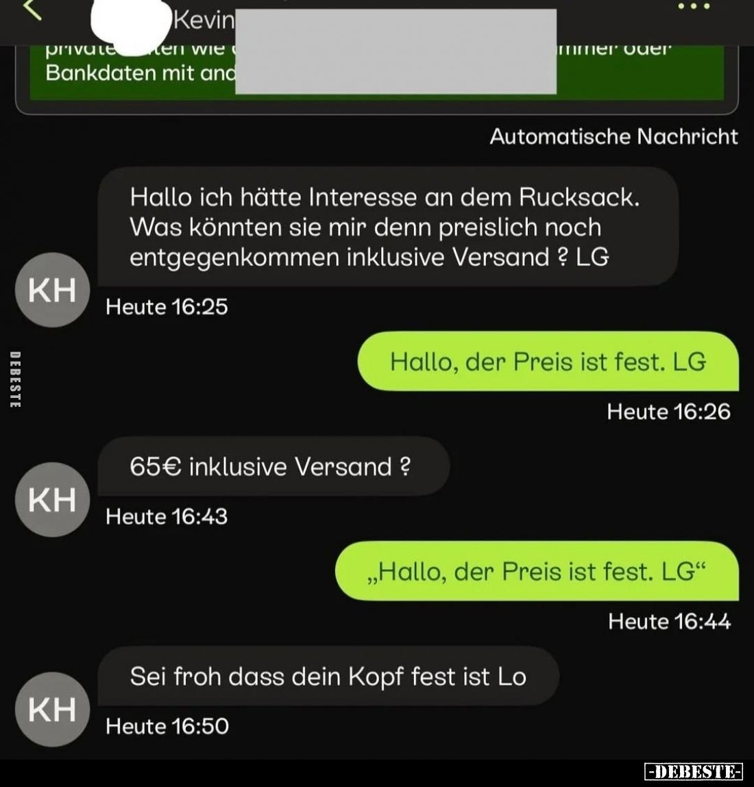 Hallo ich hätte Interesse an dem Rucksack. Was könnten sie mir denn preislich noch entgegenkommen inklusive Versand?
-
Hal...