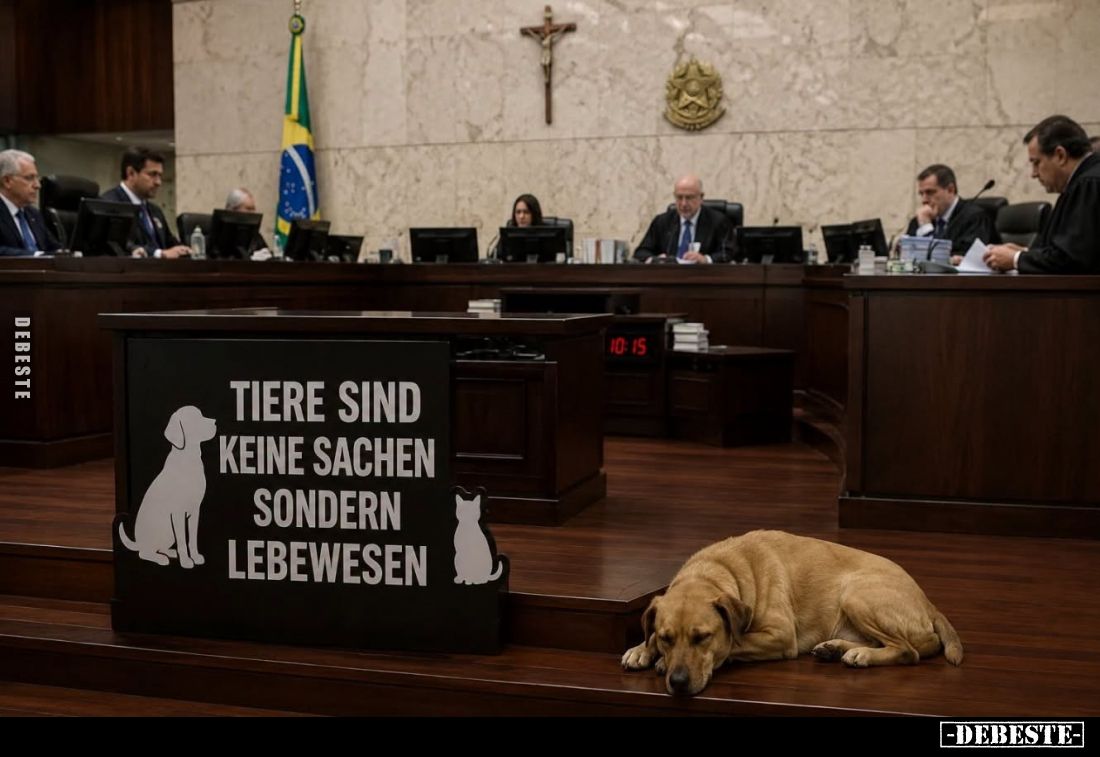 Tiere sind keine Sachen sondern Lebewesen.