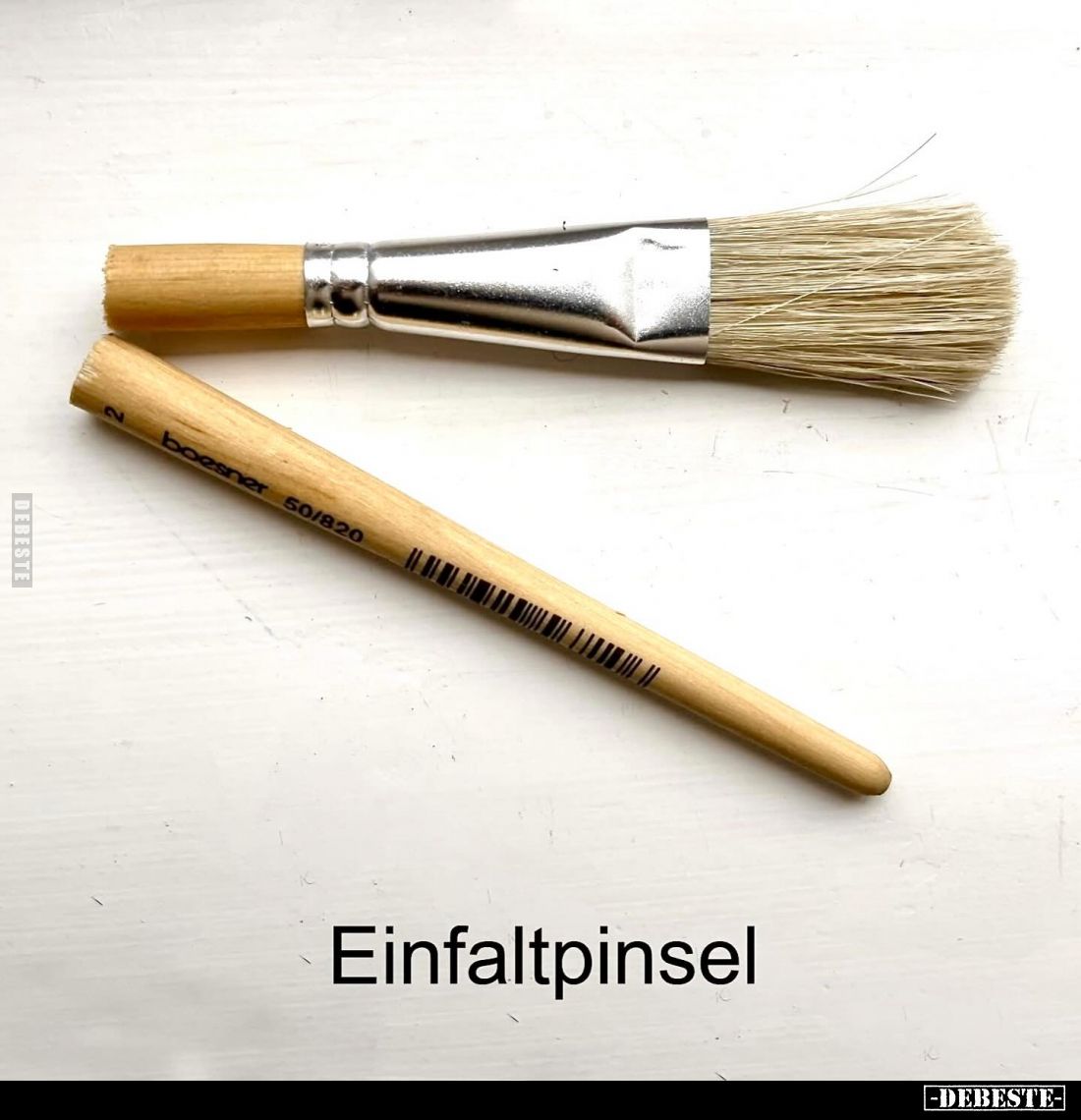 Einfaltpinsel.