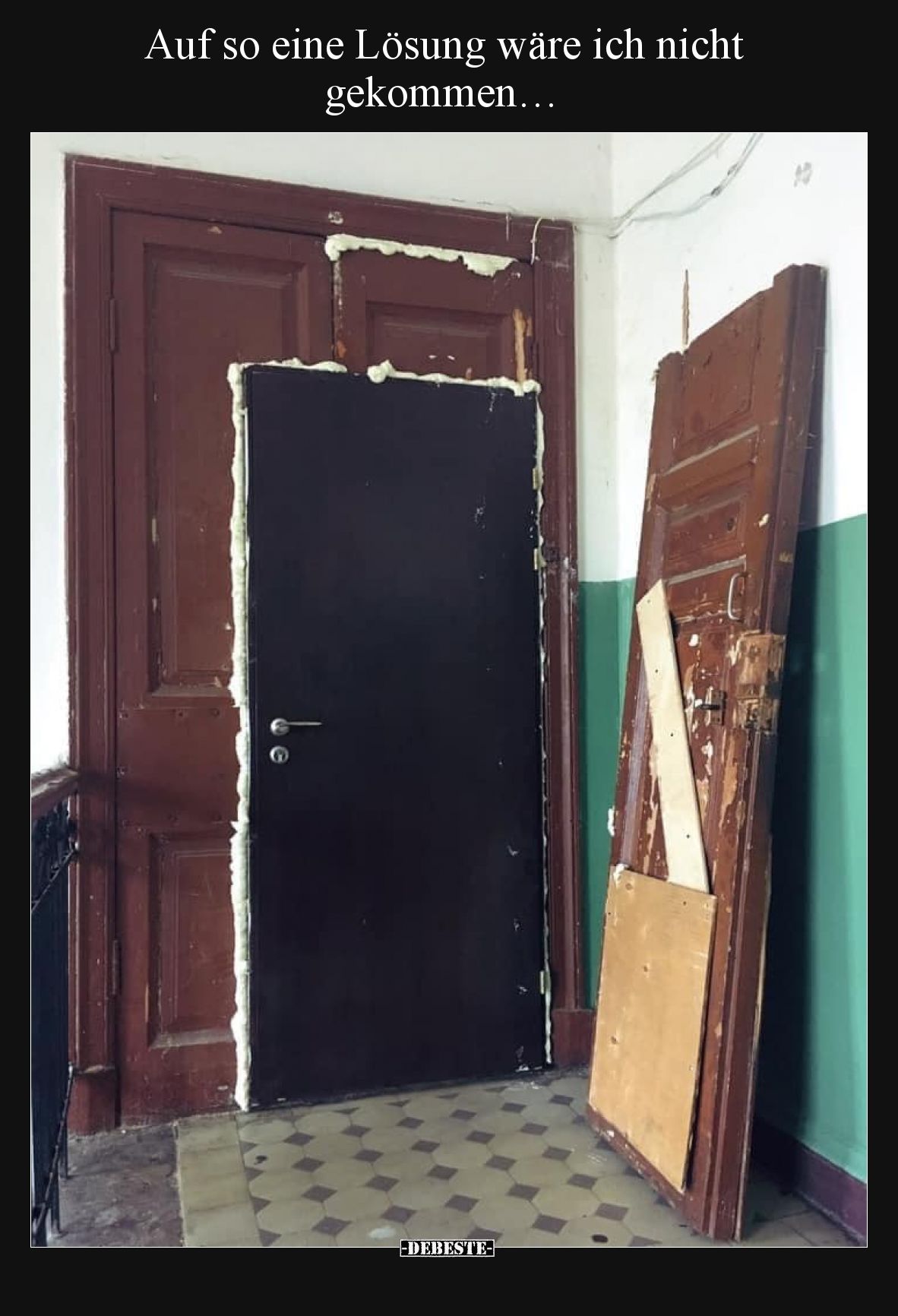 Auf so eine Lösung wäre ich nicht gekommen….. - Lustige Bilder | DEBESTE.de