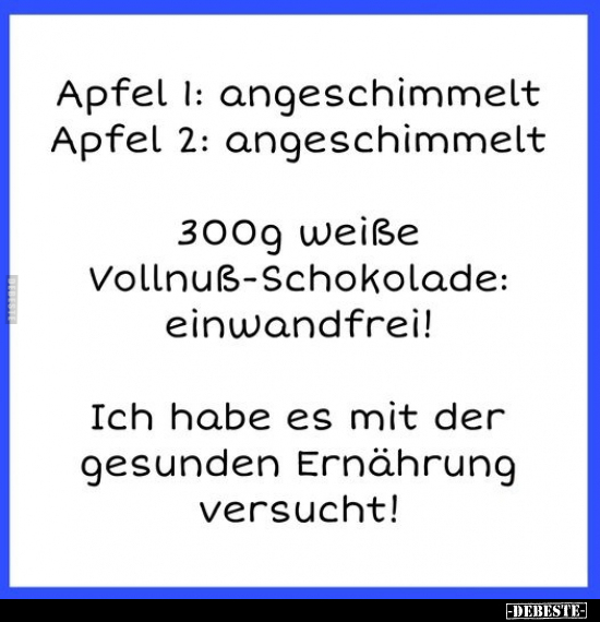 Apfel 1: angeschimmelt.. - Lustige Bilder | DEBESTE.de