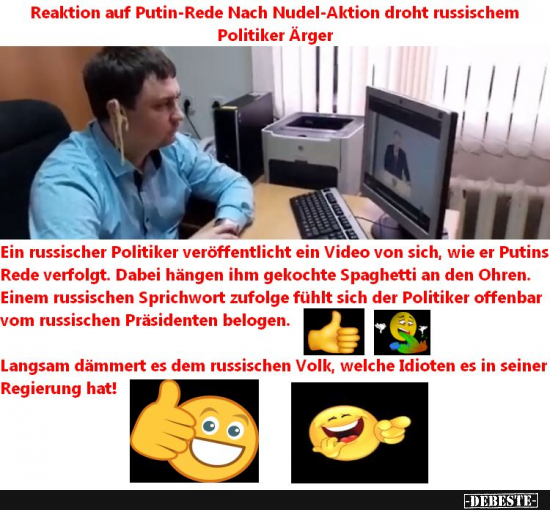 Putin und die Märchenerzählung in der Rede an die Nation - Lustige Bilder | DEBESTE.de