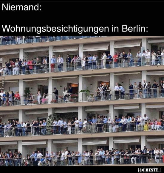 Wohnungsbesichtigungen in Berlin.. - Lustige Bilder | DEBESTE.de