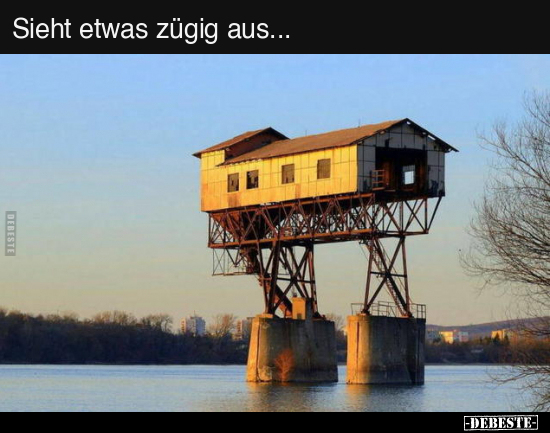 Sieht etwas zügig aus...