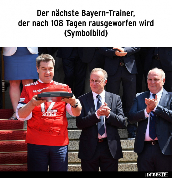 Der nächste Bayern-Trainer, der.. - Lustige Bilder | DEBESTE.de