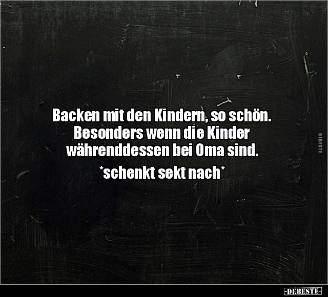Backen mit den Kindern, so schön. Besonders wenn.. - Lustige Bilder | DEBESTE.de