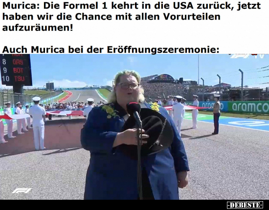 Murica: Die Formel 1 kehrt in die USA zurück, jetzt haben.. - Lustige Bilder | DEBESTE.de