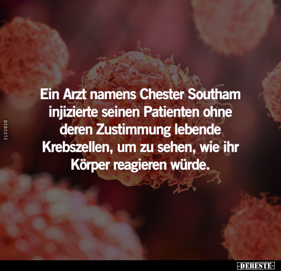 Ein Arzt namens Chester Southam.. - Lustige Bilder | DEBESTE.de