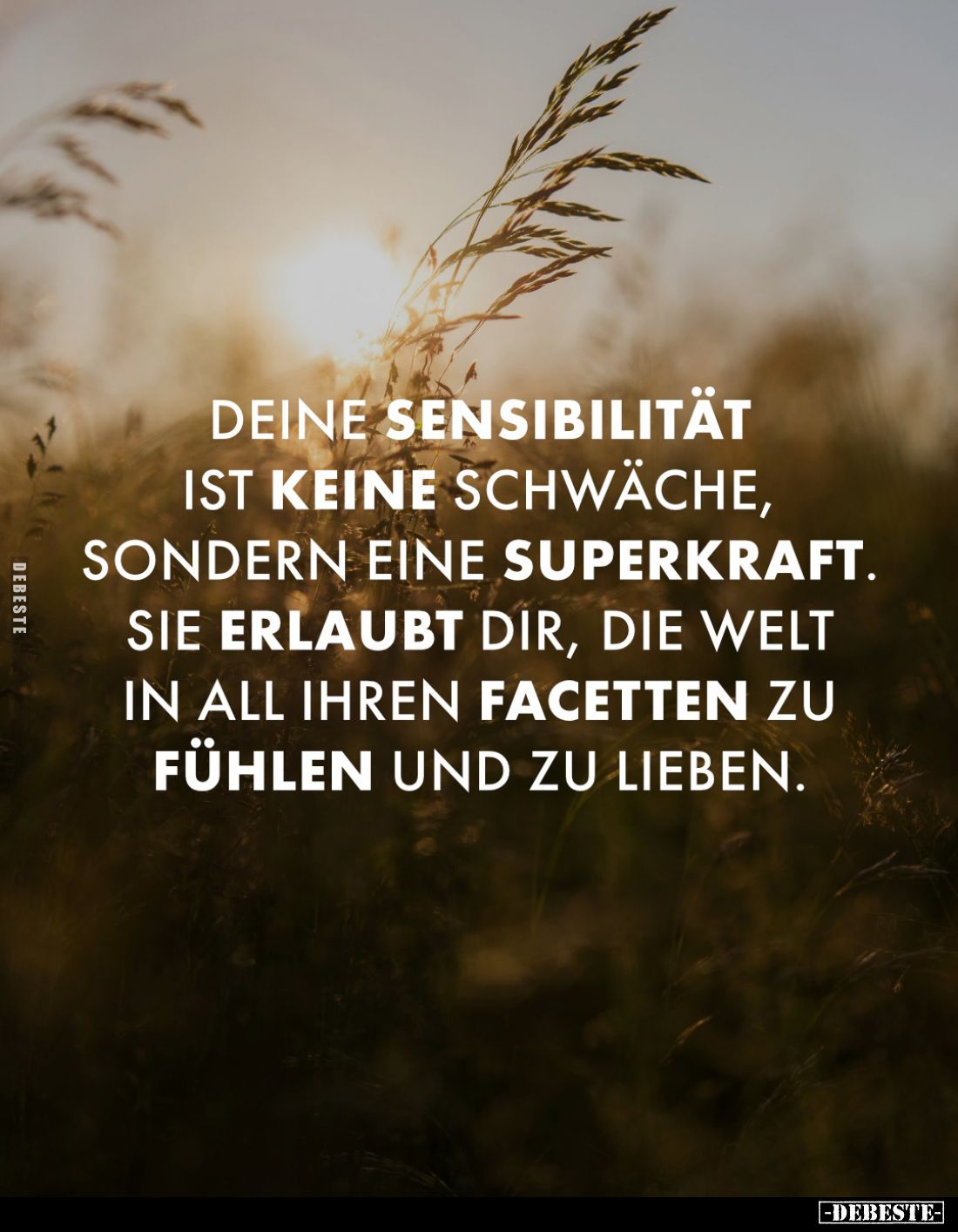 Deine Sensibilität ist keine Schwäche, sondern eine Superkraft. Sie erlaubt dir, die Welt in all ihren Facetten zu fühlen und...